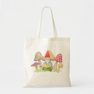 Gnome with Mushroom Book bag
