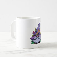 Gnome with Mushrooms Mug