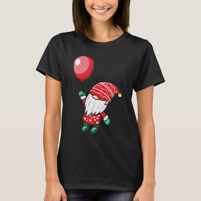 gnome with red balloon T-Shirt (Front)