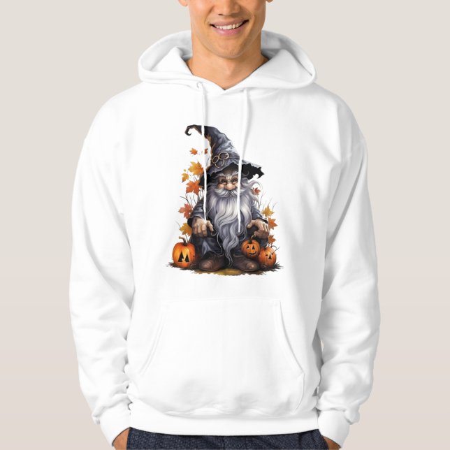Gnome Wizard Magic Hoodie (Front)