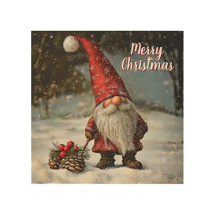 Gnome  wood wall art