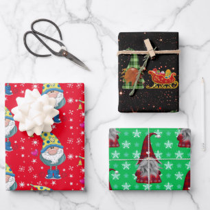 Gnome Wrapping Paper Sheets
