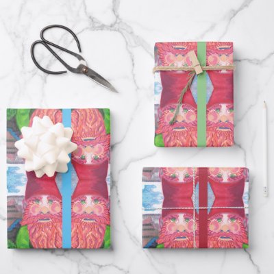 Gnome Wrapping Paper Sheets