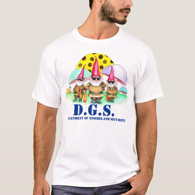 Gnomeland Security T-Shirt (Front)
