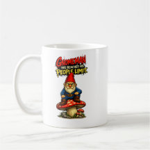 Gnomeman Has Reached His People Limit Mug
