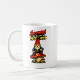 Gnomeman Has Reached His People Limit Mug