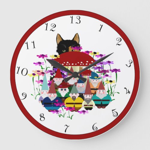 Gnomes 13 Hour Clock