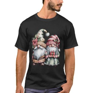 Gnomes and Holly T-Shirt