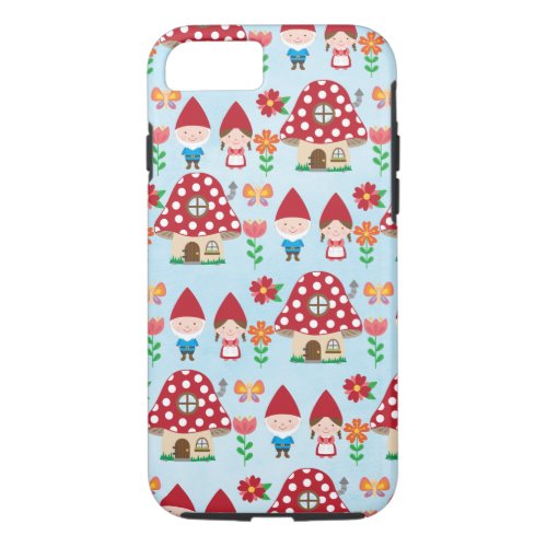 Gnomes and Mushrooms iPhone 87 Case