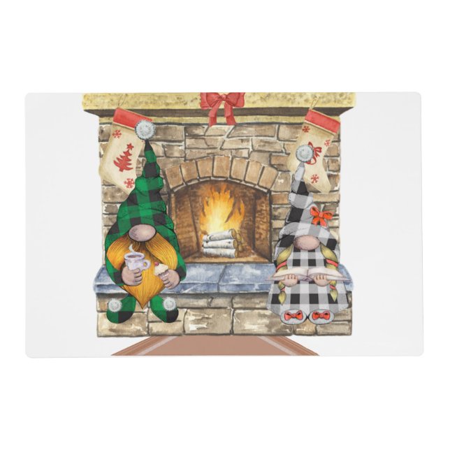 Gnomes at Home Placemat (Front)