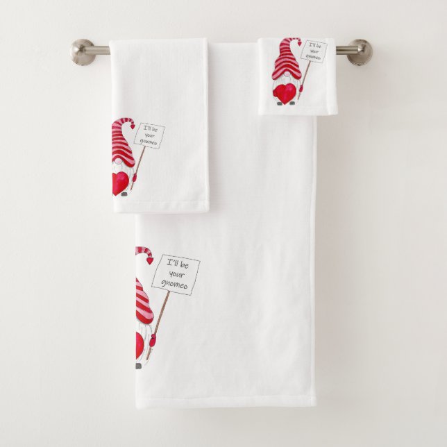 Gnomes Bath Towels (Insitu)