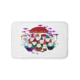 Gnomes Bathmat