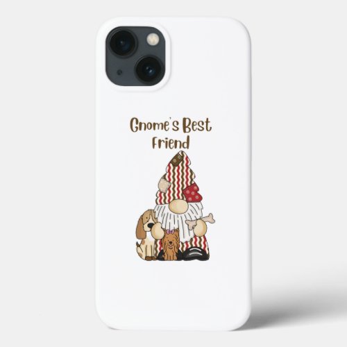 Gnomes Best Friend iPhone 13 Case