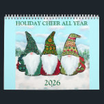 GNOMES CALENDAR 2026<br><div class="desc">HOLIDAY CHEER ALL YEAR FOR 2026</div>
