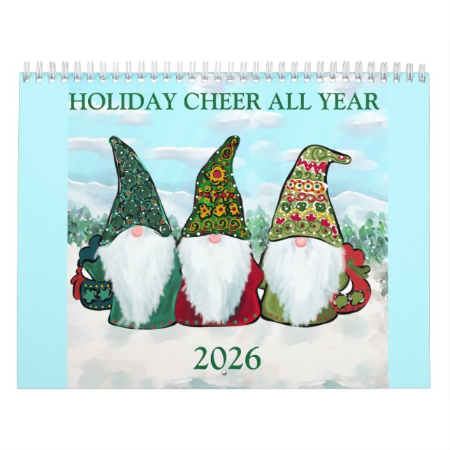 GNOMES CALENDAR 2026 (Cover)