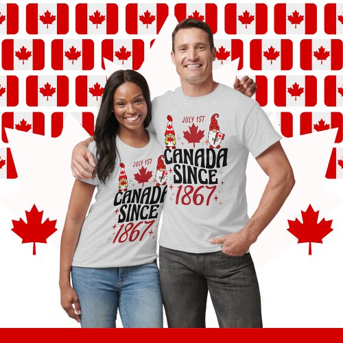 Gnomes Canada Since 1867 Holiday Unisex T_Shirt