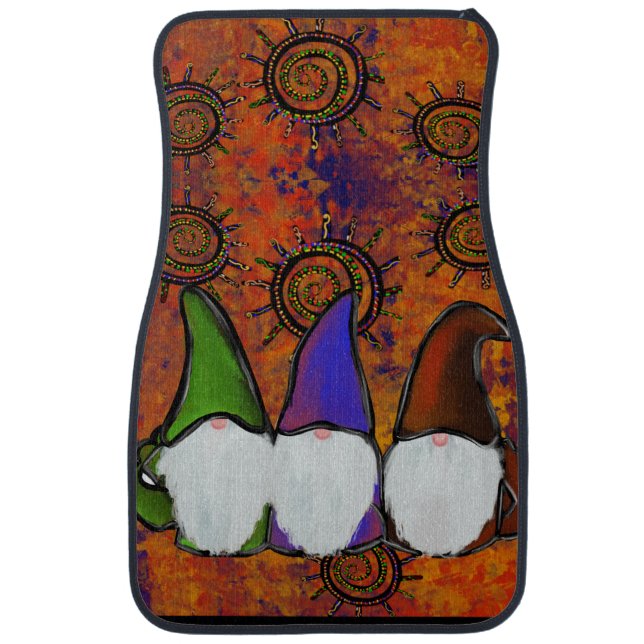  GNOMES         CAR FLOOR MAT (Front)