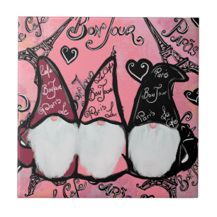 GNOMES CERAMIC TILE