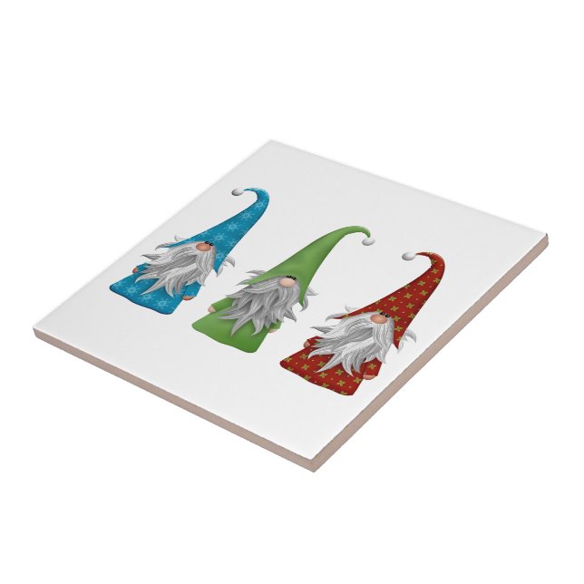 gnomes ceramic tile (Side)