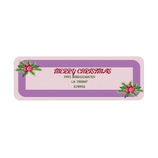Gnomes Christmas Return Address Labels
