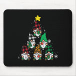 Gnomes Christmas Tree Funny Xmas Holidays Men Wome Mouse Pad
