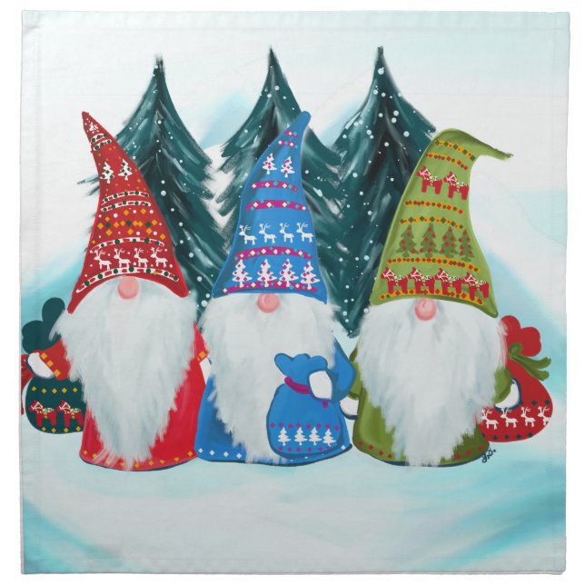 GNOMES CLOTH NAPKIN (Front)