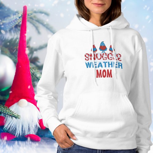 Gnomes Cute Ladies MOM Winter Hoodie