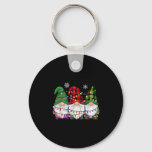 Gnomes Family Matching Pjs Men Women Funny Xmas Ho Keychain
