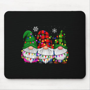 Gnomes Family Matching Pjs Men Women Funny Xmas Ho Mouse Pad