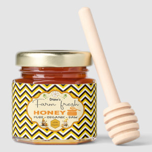 Gnome's Farm Fresh Honey Jar Favors
