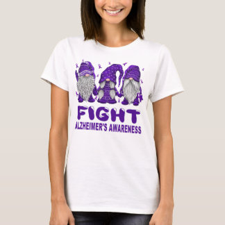Gnomes Fight Alzheimer'S Awareness T-Shirt