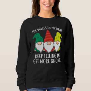 Gnomes Gardening Christmas Day Christmas Pajamas F Sweatshirt