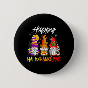 Gnomes Hallothanksmas Halloween Thanksgiving Chris Button