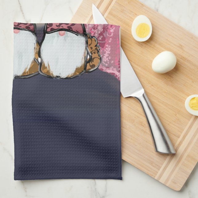  GNOMES           KITCHEN TOWEL (Quarter Fold)