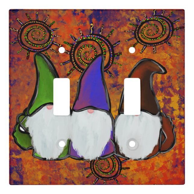  GNOMES             LIGHT SWITCH COVER (Front)