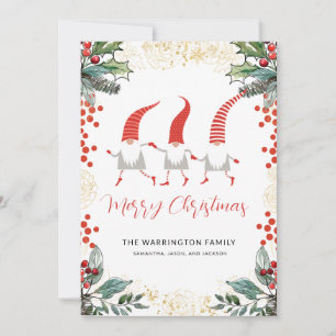 Gnomes Merry Christmas