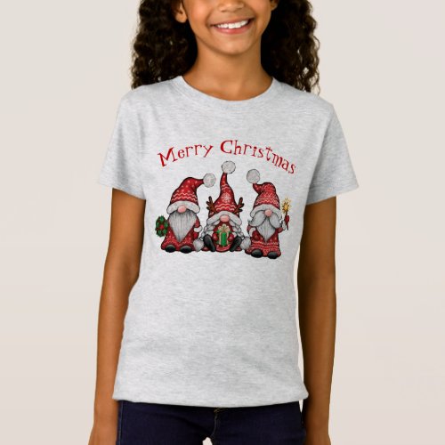 Gnomes Merry Christmas T_Shirt