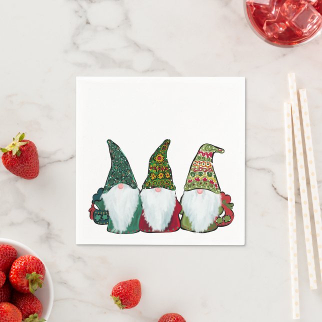 GNOMES NAPKINS (Insitu)