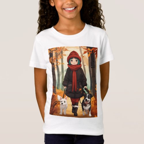 Gnomes of the Orient Winter Stroll in Bamboo Fore T_Shirt