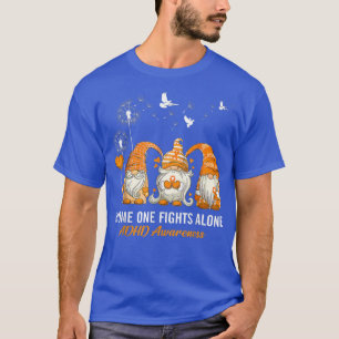 Gnomes One Fights Alone ADHD Awareness T-Shirt