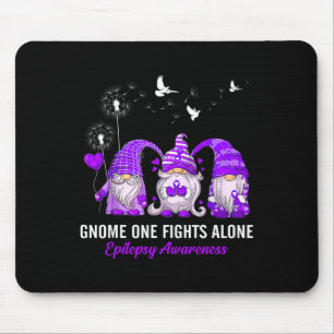 Gnomes One Fights Epilepsy Awareness Alone Mouse Pad