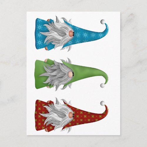 gnomes postcard