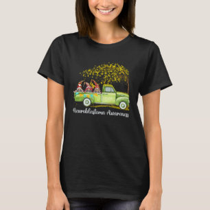 Gnomes Riding Truck Neuroblastoma Awareness T-Shirt