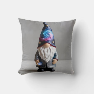 Gnome's Scenic Mother's Day Throw Pillow