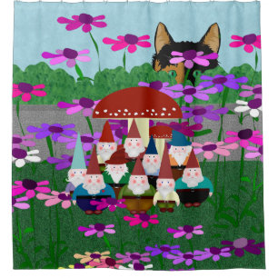 Gnomes Shower Curtain