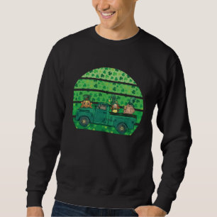 Gnomes St Patricks Day Green Irish Shamrock St Pat Sweatshirt
