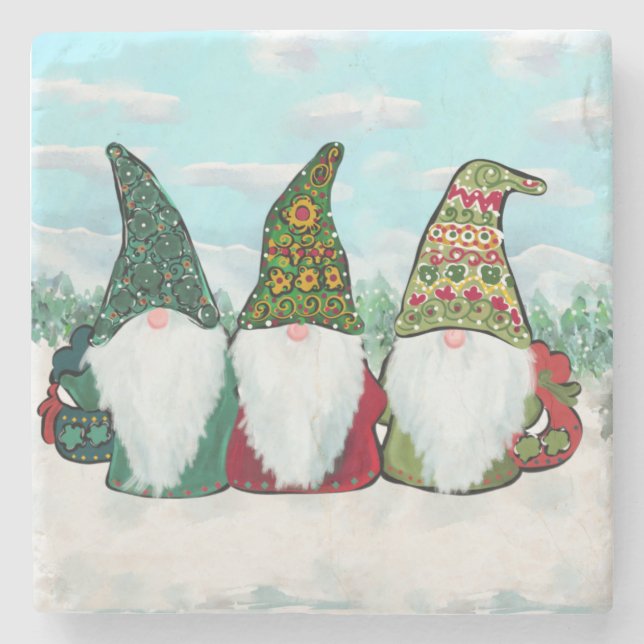 GNOMES STONE COASTER (Front)