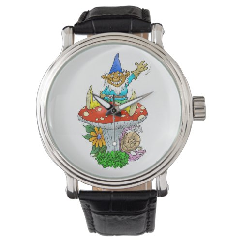 Gnomes tea time watch