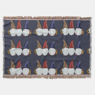 GNOMES THROW BLANKET