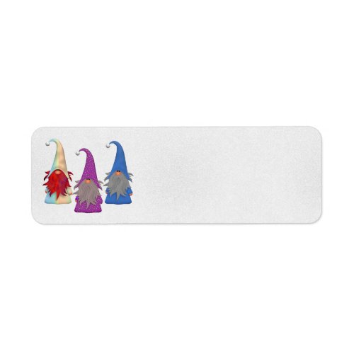 Gnomes Trio Address Labels